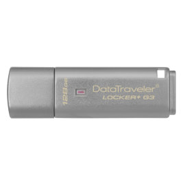 Kingston DataTraveler Locker+ G3 128GB
