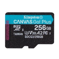 Kingston Micro SDXC Canvas Go! Plus A2 U3 256GB - cena, porovnanie