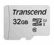 Transcend MicroSDHC 300S + SD adaptér UHS-I U1 32GB - cena, porovnanie