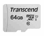 Transcend MicroSDXC 300S+ SD adaptér UHS-I U1 64GB - cena, porovnanie