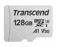 Transcend Micro SDHC 300S + SD adaptér UHS-I U3 128GB - cena, porovnanie