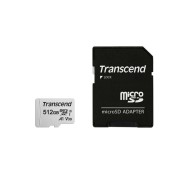 Transcend Micro SDHC 300S + SD adaptér UHS-I U3 512GB - cena, porovnanie