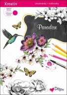 Třpytivé omalovánky - Paradise - cena, porovnanie