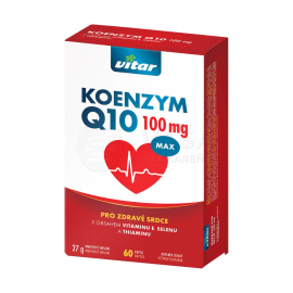 Vitar Koenzým Q10 100mg 60tbl