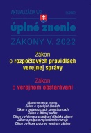 Aktualizácia V/2 2022 - štátna služba, informačné technológie verejnej správy - cena, porovnanie