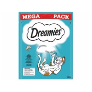 Tekro Dreamies pochúťka Mega Pack s lososom 180g
