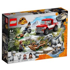 Lego Jurassic World 76946 Odchyt velociraptorov Blue a Bety