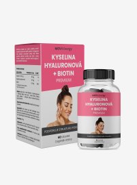 Movit Kyselina hyaluronová + Biotin PREMIUM 60tbl