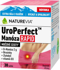Swiss Natural NatureVia UroPerfect Manóza Rapid 30ks