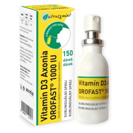 Axonia Vitamín D3 OROFAST 1000IU 30ml