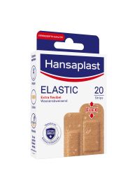 Hansaplast Elastic Extra flexible náplasť 20ks