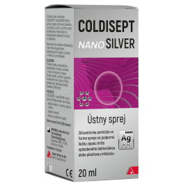 Alpen Pharma Coldisept NanoSilver ústny sprej 20ml