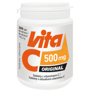 Vitabalans Oy Vita-C 500mg 200tbl - cena, porovnanie