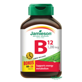 Jamieson Vitamín B12 1200mcg 80tbl
