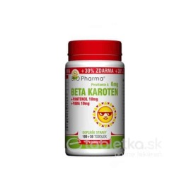 Bio-Pharma Beta karotén 6mg 130tbl