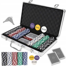 Iso Trade Poker set v kufri s 300 ks žetónov