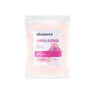 Allnature Himalájska soľ ružová jemná 500g - cena, porovnanie