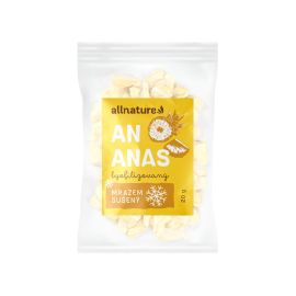 Allnature Mrazom sušené kúsky ananásu 20g