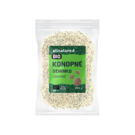 Allnature Konopne semienko lúpané Bio Raw 250g