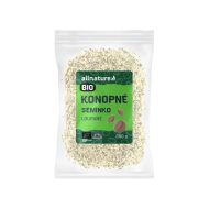 Allnature Konopne semienko lúpané Bio Raw 250g - cena, porovnanie