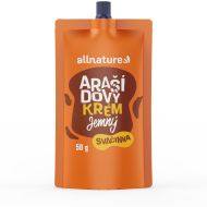 Allnature Arašídové máslo jemné 50g - cena, porovnanie