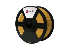 C-Tech Tlačová struna PLA 1,75mm 1kg zlatá