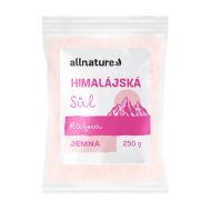 Allnature Himalájska soľ ružová jemná 250g - cena, porovnanie
