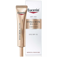 Eucerin Hyaluron-Filler + Elasticity očný krém 15ml - cena, porovnanie