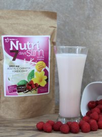 Nutricius NutriSlim Vanilka Malina 210g