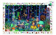 Djeco Objavovacie puzzle: Čarovný les - cena, porovnanie