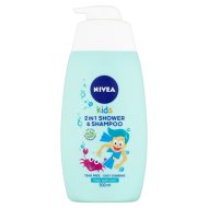 Nivea KIDS sprchový gél a šampón na vlasy 500ml