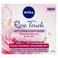 Nivea Rose Touch Anti-Wrinkle Day Cream 50ml - cena, porovnanie