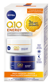 Nivea Q10 + Vitamín C denný krém + nočný krém 2x50ml