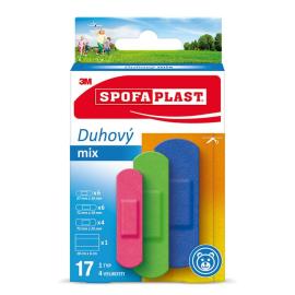 3M Spofaplast 606 Duhový mix 17ks