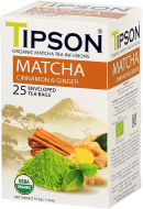 Tipson BIO Matcha Cinnamon & Ginger 25x1,5g - cena, porovnanie