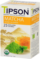 Tipson BIO Matcha Honey & Lemon 25x1,5g - cena, porovnanie