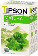 Tipson BIO Matcha Mint 25x1,5g - cena, porovnanie