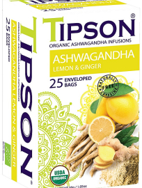 Tipson BIO Ashwagandha Lemon & Ginger 25x1,2g
