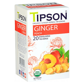 Tipson BIO Ginger Peach 20x1,5g