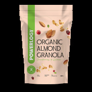 Powerlogy Organic Almond Granola 400g - cena, porovnanie