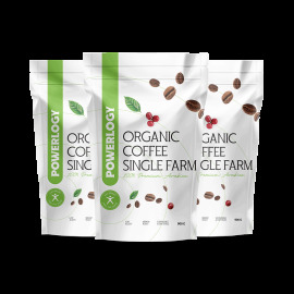 Powerlogy Organic Coffee 3x900g