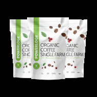 Powerlogy Organic Coffee 3x900g - cena, porovnanie