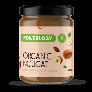 Powerlogy Organic Nougat Cream 475g - cena, porovnanie