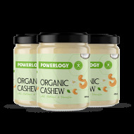 Powerlogy Organic Cashew Cream 3x475g - cena, porovnanie