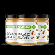 Powerlogy Organic Almond Cream 3x475g - cena, porovnanie