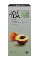 Jaftea Green Peach Apricot 25x2g - cena, porovnanie