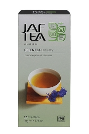 Jaftea Green Earl Grey 25x2g