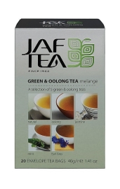Jaftea Green & Oolong Tea Mélange 5x4x2g