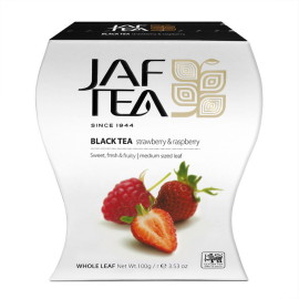 Jaftea Black Strawberry & Raspberry 100g