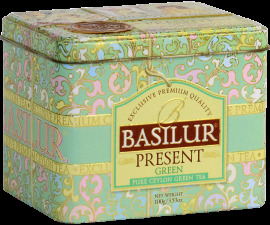 Basilur Present Green plech 100g